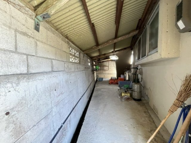 西原町棚原戸建ての前面道路含む現地写真