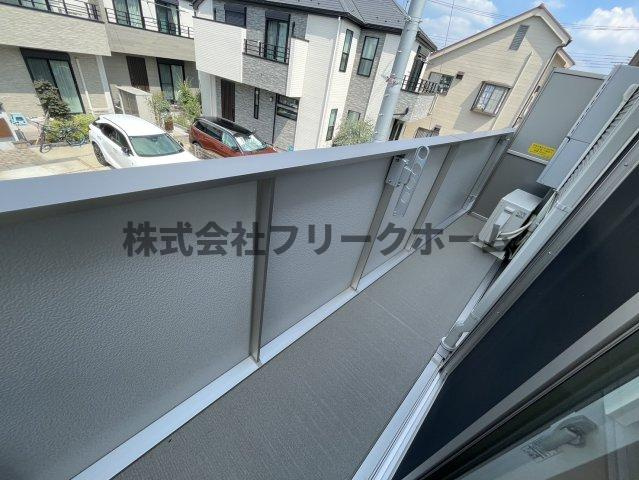 セレスティア小金井中町のバルコニー