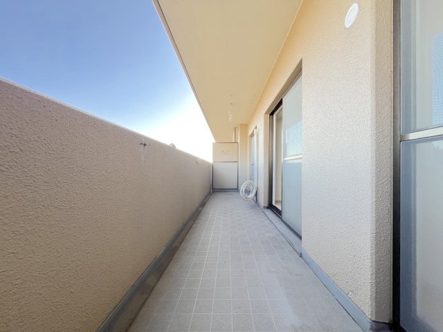 グーテンハイツ箱崎Ⅲのバルコニー