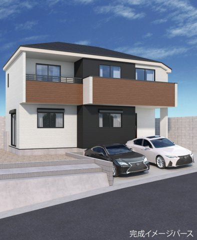 横浜市旭区上白根2丁目 新築戸建て【仲介手数料無料】カースペース2台