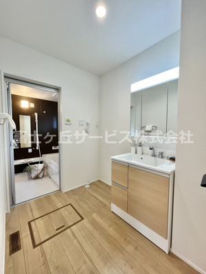 【脱衣所】 | 島田市松葉町 新築一戸建て | 洗面脱衣室