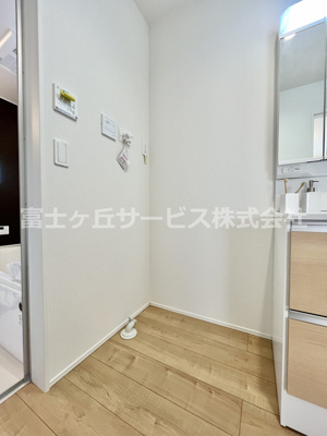 【ランドリースペース】 | 島田市松葉町 新築一戸建て | 洗濯機置き場