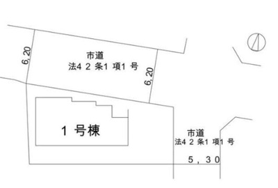 【区画図】 | 島田市松葉町 新築一戸建て | 区画図です