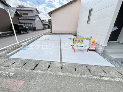 【駐車場】 | 島田市松葉町 新築一戸建て | 駐車場です