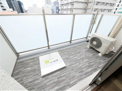 【バルコニー】 | ブリリアントジュネス本町 | 落ち着いた時間を過ごせるバルコニーです