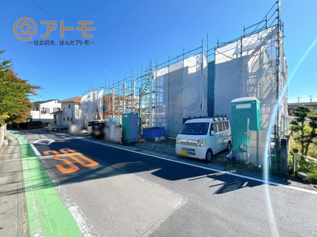 【前面道路含む現地写真】 | 御殿場市御殿場1期　新築一戸建て　1号棟