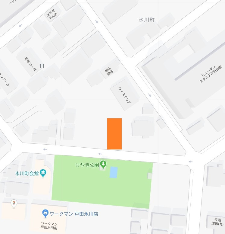 細田パーキングの地図