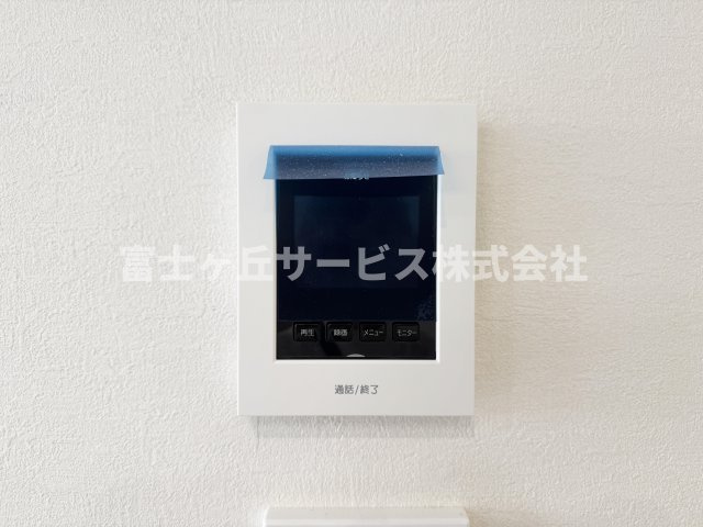 【セキュリティ】 | 静岡市清水区御門台 未入居戸建 | 来客の際、顔が見えて安心です