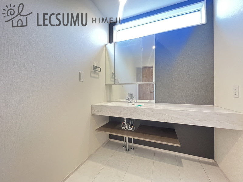 姫路市玉手2丁目/新築戸建の洗面所