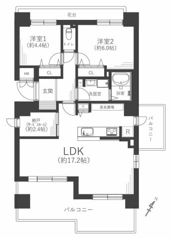 ローレルスクエア木津川台第1期4番館