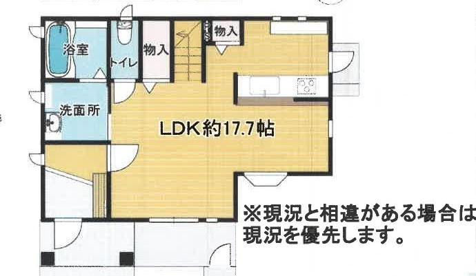 桂見　中古戸建の間取り