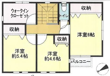 桂見　中古戸建の間取り