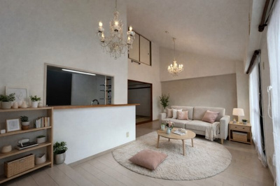 【居間・リビング】 | 神戸北町ソレアードコートB棟