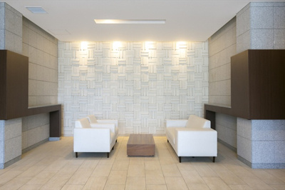 【ロビー】 | BLESS蔵前 | 毎日通るロビーはこのようになっています