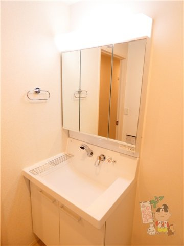 レクレルールの洗面所