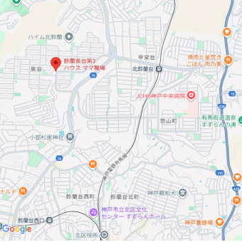 【地図】 | 鈴蘭泉台第3ハウス
