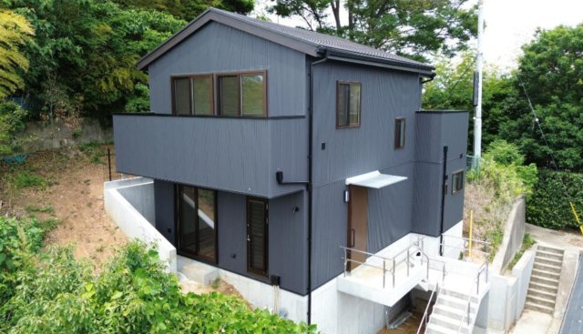 横浜市中区本牧大里町 新築戸建て【仲介手数料無料】の外観