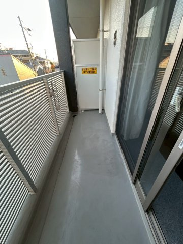 グランシャリオIIのバルコニー|開放的で明るい空間を演出してくれるバルコニーです