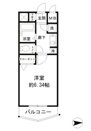 【間取り】 | レジディア新中野