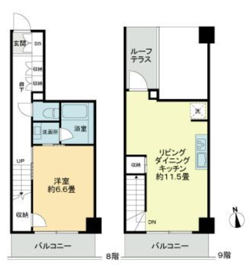 【間取り】 | ＮＯＳＴＥＬ中野
