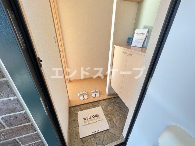 リビングタウン双葉　Ｂの玄関|高崎、前橋のお部屋探しはエンドスケープまで！お客様の理想お聞かせ下さい♪
内装の色味が画像と異なる場合がございます。