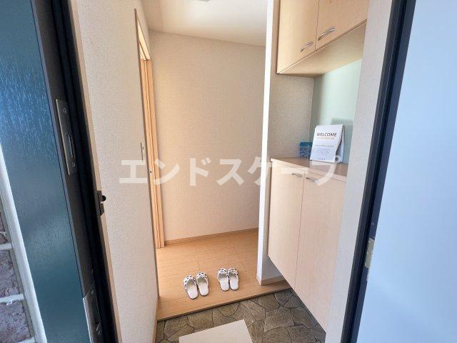 リビングタウン双葉　Ｂの玄関|高崎、前橋のお部屋探しはエンドスケープまで！お客様の理想お聞かせ下さい♪
内装の色味が画像と異なる場合がございます。