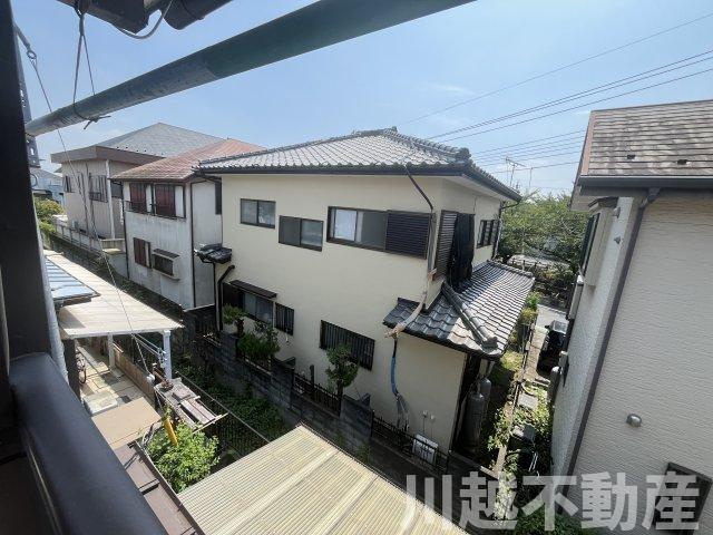 桜を愛でる情緒ある佇まいの展望|南側の水路のおかげで日差したっぷりな眺望です