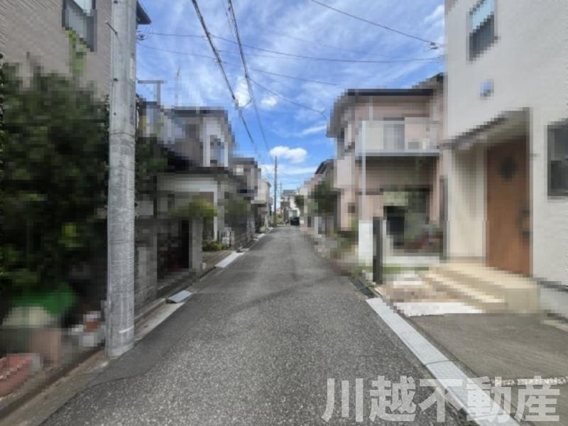 桜を愛でる情緒ある佇まいの前面道路含む現地写真|前面道路含む現地写真です