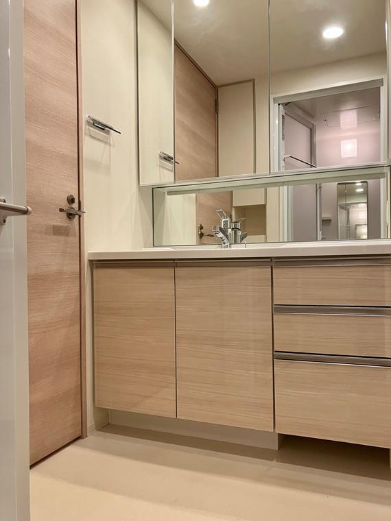 ザ・パークハウス津田沼前原ガーデンエアリーヒルズの洗面所