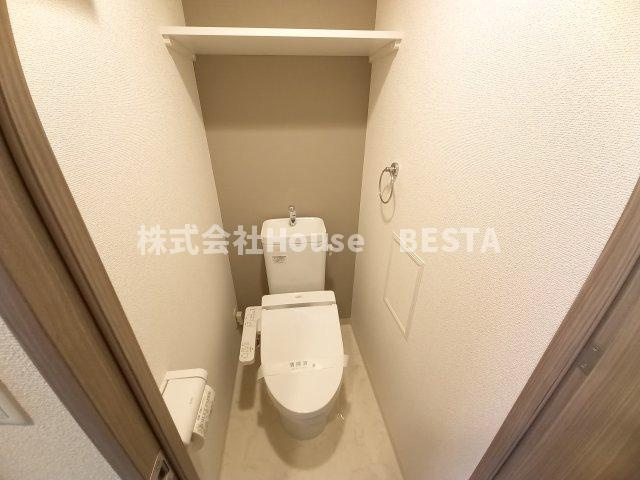 グランカリテ神戸ハーバーランド前のトイレ