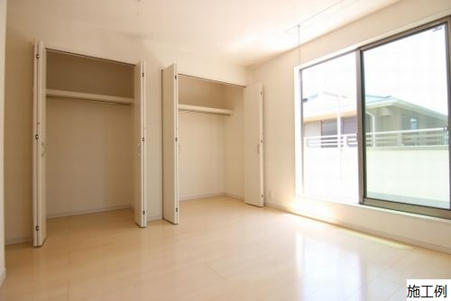 秦野市桜町１丁目新築戸建て　１号棟の洋室|個人の部屋や寝室として使える洋室です