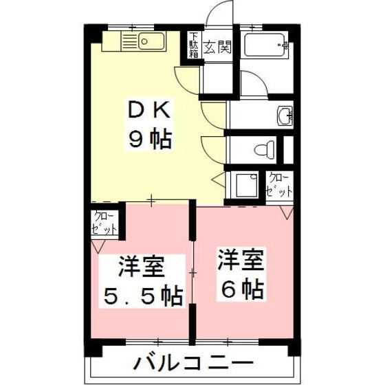 リアライズ岐南Ⅰ(旧第１岐南ビル）の間取り