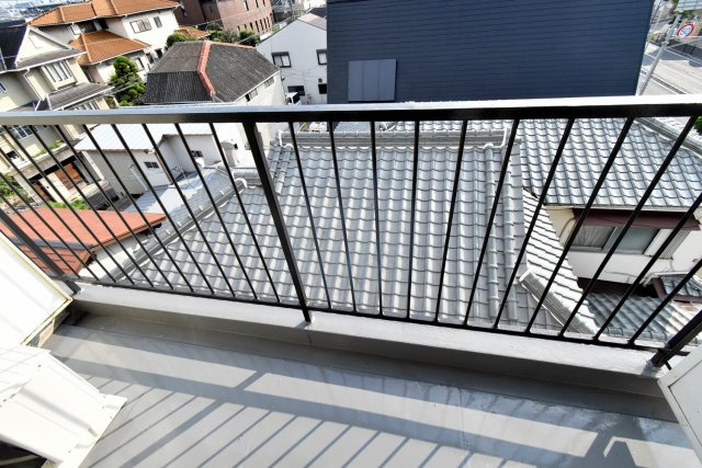 甲子園ピースのバルコニー