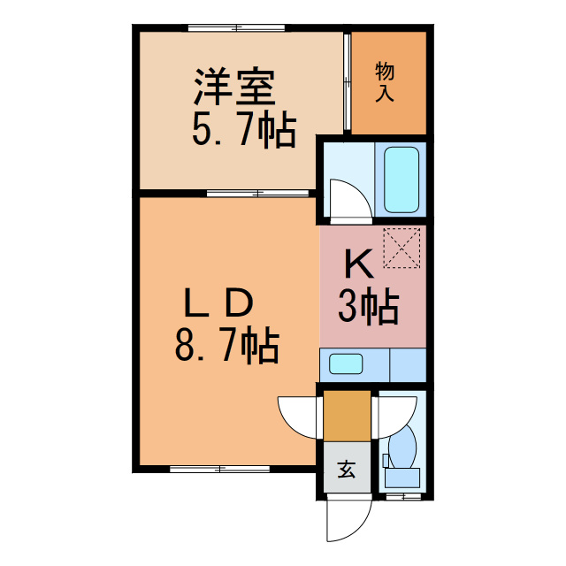 TMKⅠの間取り