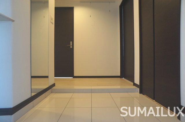 レクシア熊本中央エルビエンテの玄関