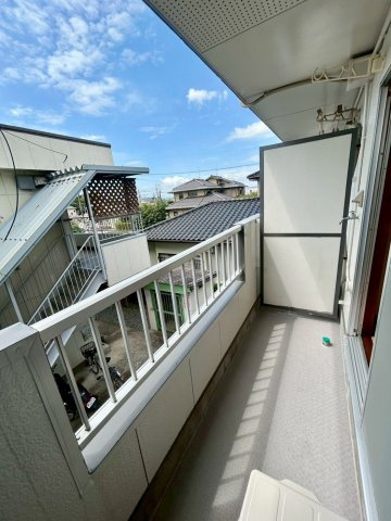 レジデンス中村Aのバルコニー|バルコニーがあります