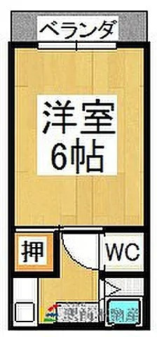 レジデンス中村Aの間取り