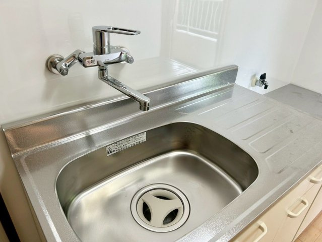 レジデンス中村Aの洗面所|広い洗面スペース