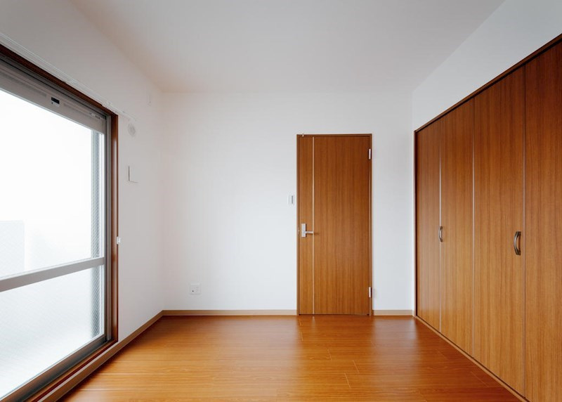 ヒルザコートの寝室