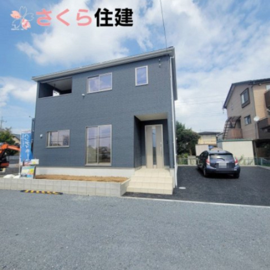 壬生町幸町第5の外観|建物正面に防犯カメラ設置済み