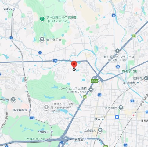 パルハイムの地図