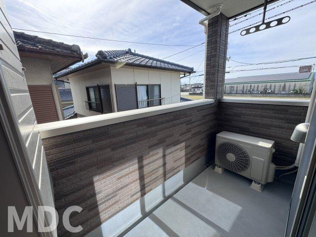 ゴールドハウス Ⅱのバルコニー