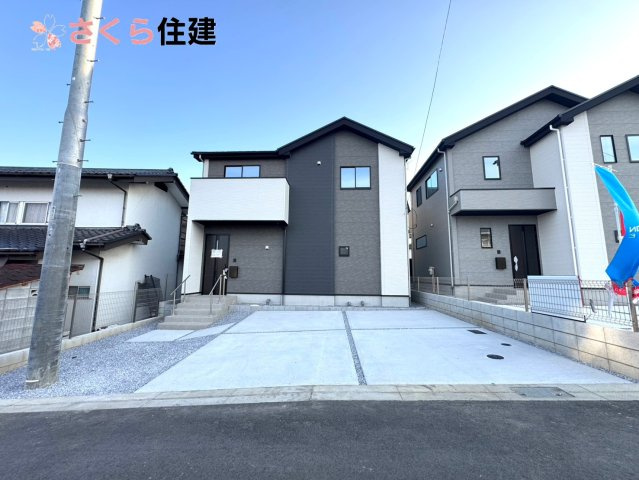 ーLIGARE－宇都宮市東峰町2期　4号棟の駐車場|４号棟　カースペース２～３台可能です。