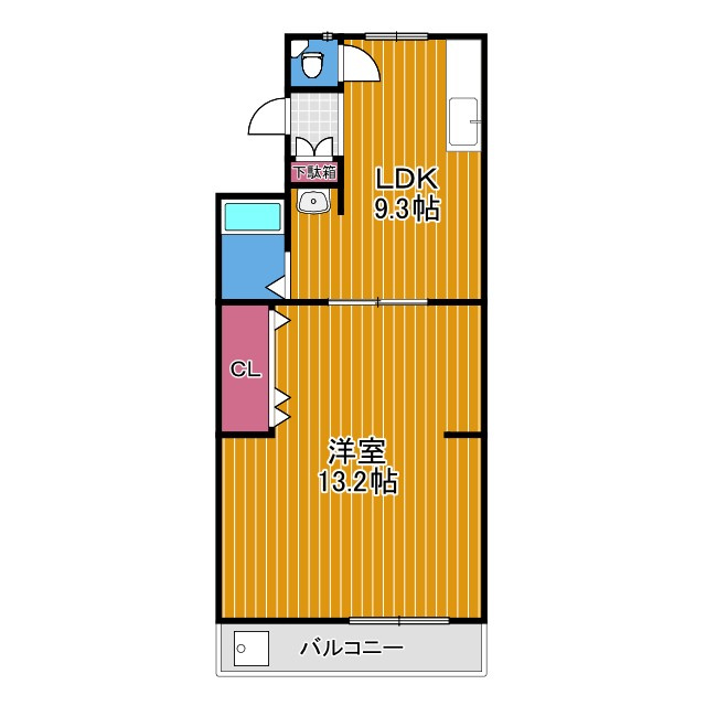 サンライズ藤井寺の間取り