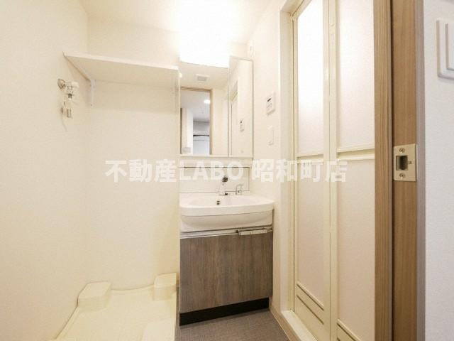 ララプレイス四天王寺前夕陽ヶ丘プルミエの洗面所