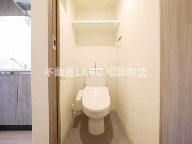 ララプレイス四天王寺前夕陽ヶ丘プルミエのトイレ