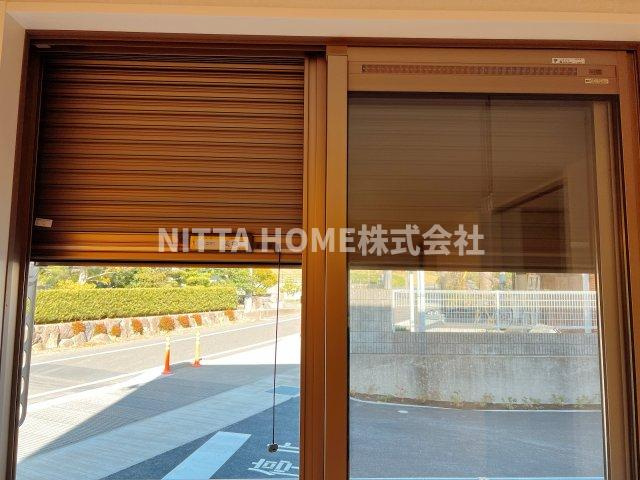 シャーメゾン　サンリットのその他共用部分|シャッター・雨戸が付いています(^^)