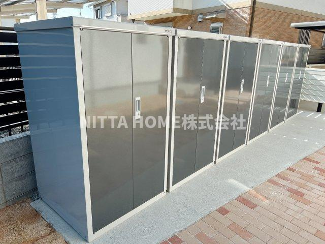 シャーメゾン　サンリットのその他共用部分|トランクルームが付いています(*^^*)