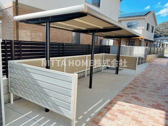 シャーメゾン　サンリットのその他共用部分|屋根付きの駐輪場は無料です☆