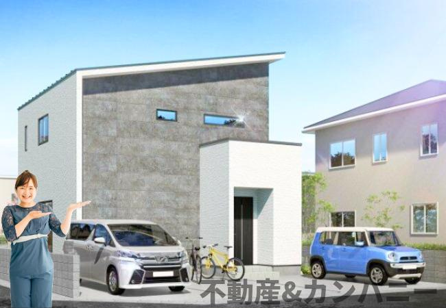 松前町筒井Ⅱ　デザイナーズ新築住宅A号棟